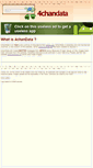 Mobile Screenshot of 4chandata.org